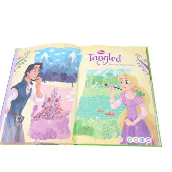 Leapfrog Tag Disney Princess Tangled Book Reading Helper Book - Picture 3 of 4